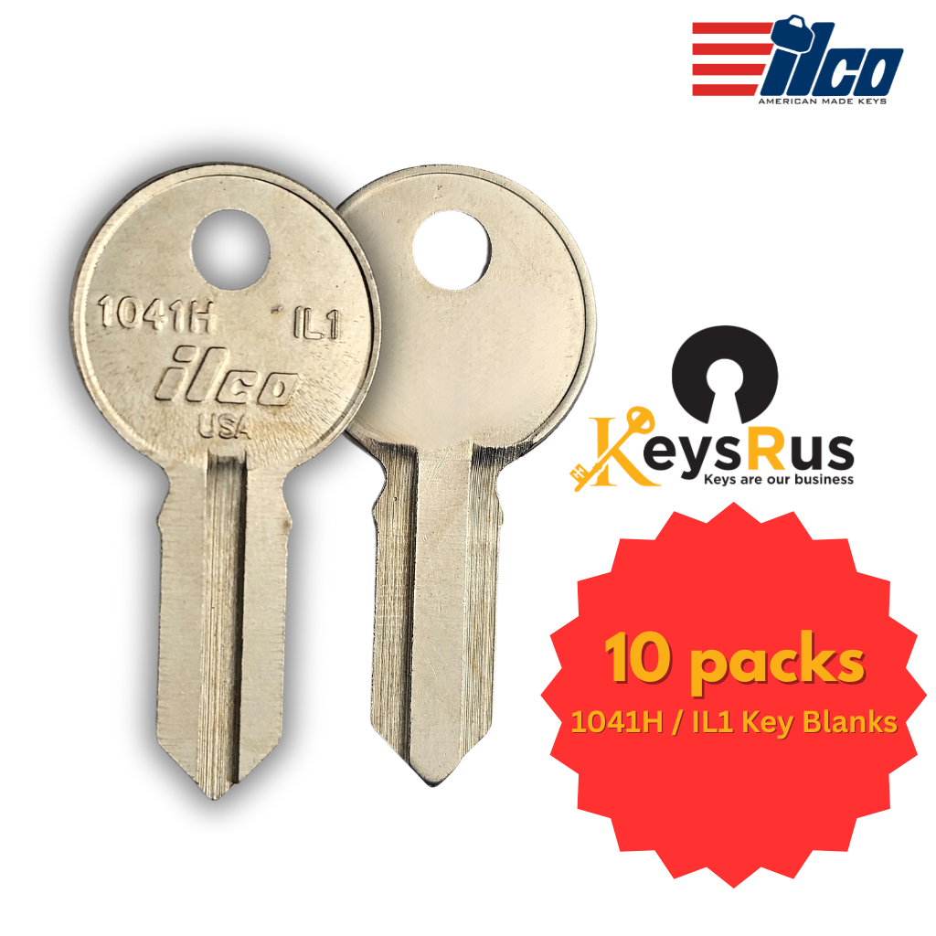 1041H / IL1 Key Blank – 10-Pack – ILCO