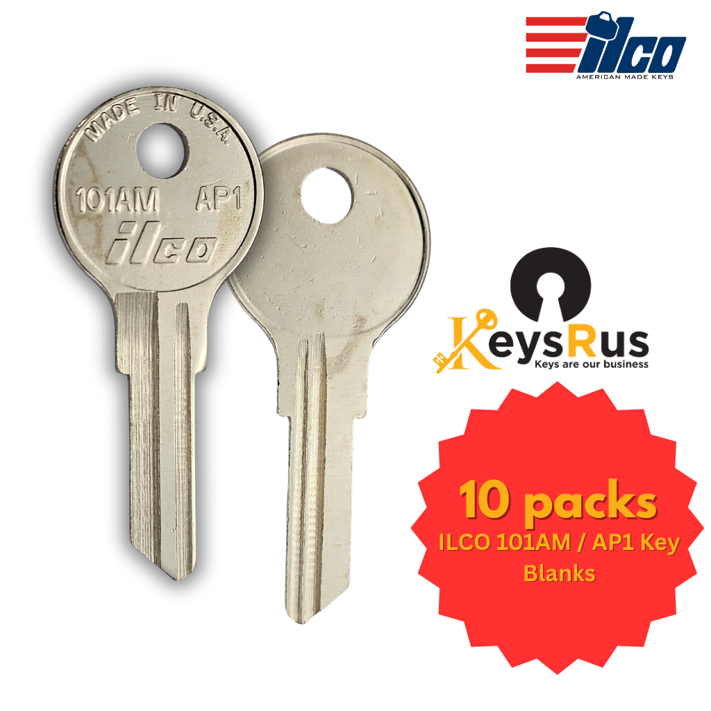 101AM / AP1 Key Blank – BR – 10-Pack – ILCO