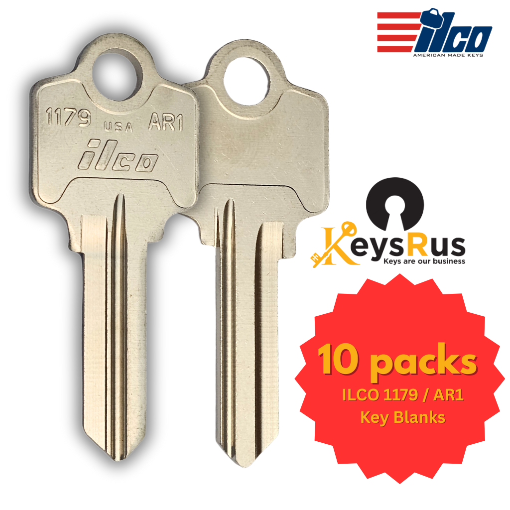 ILCO 1179 / AR1 Key Blanks – 10 Pack