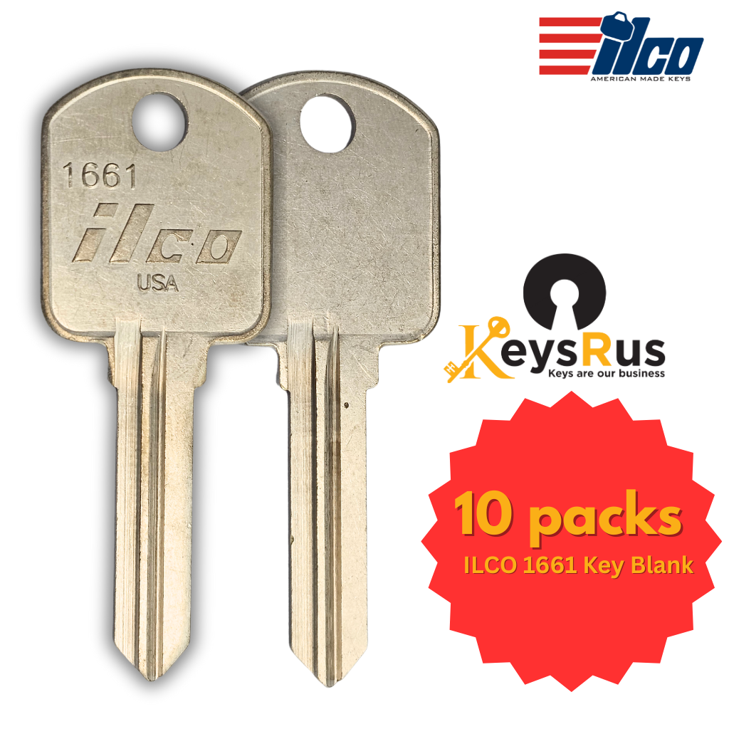 1661 Key Blank – 10-Pack – ILCO