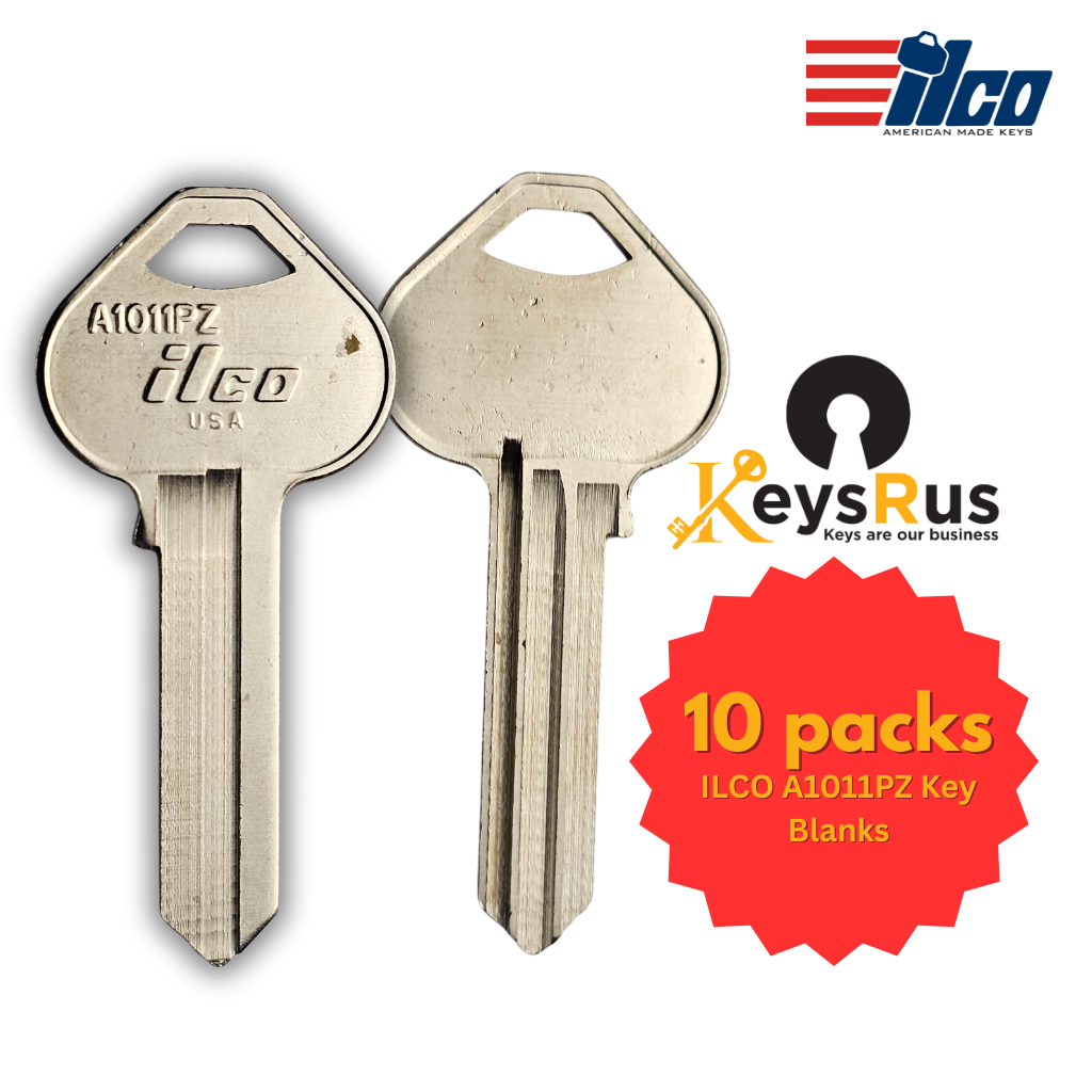 A1011PZ Key Blank – Arrow Keyway – BR – ILCO