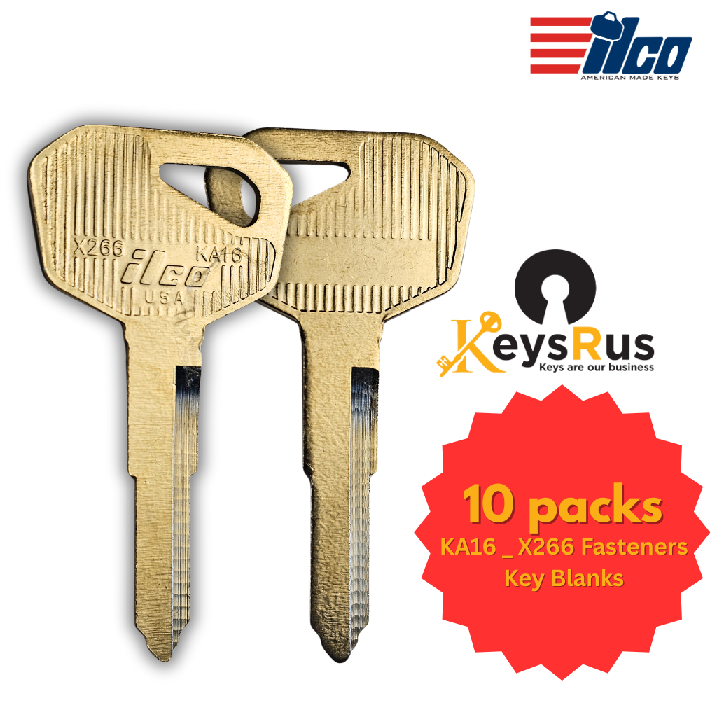 KA16 / X266 Motorcycle Key Blank