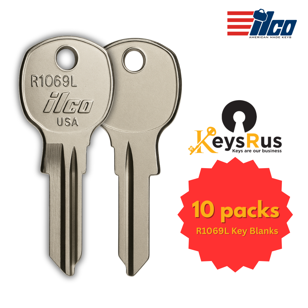 R1069L Key Blank – 10-Pack – ILCO