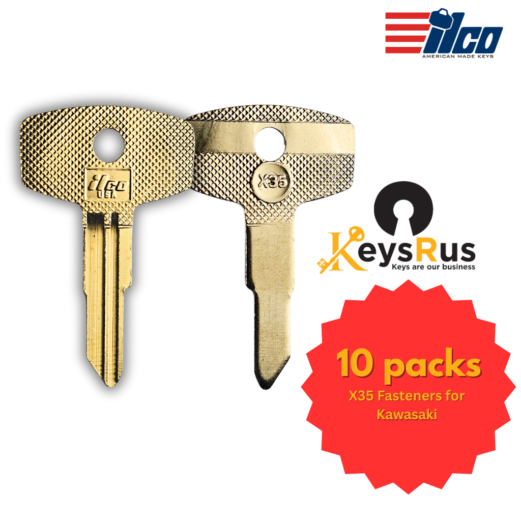 X35 Motorcycle Key Blank