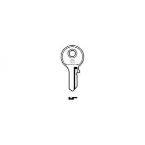 AB15 Key Blank - Premium Replacement Key Blank for Padlocks, 10 pack - ILCO