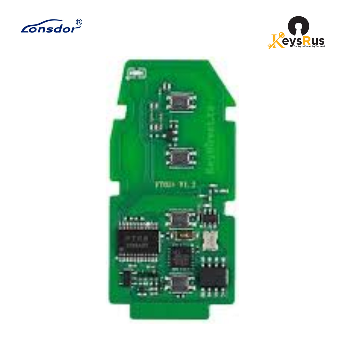 Lonsdor FT02-PH0440 Toyota & Lexus 8A/4D Smart Key PCB Board (2018, 2021), Adjustable Frequency for K518
