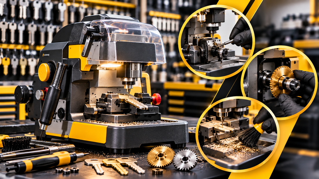 Key Cutting Machine Maintenance Guide: Calibration, Cutter Replacement, and Care