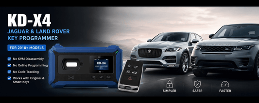 KD-X4 Jaguar & Land Rover Key Programmer for 2018+ Vehicles