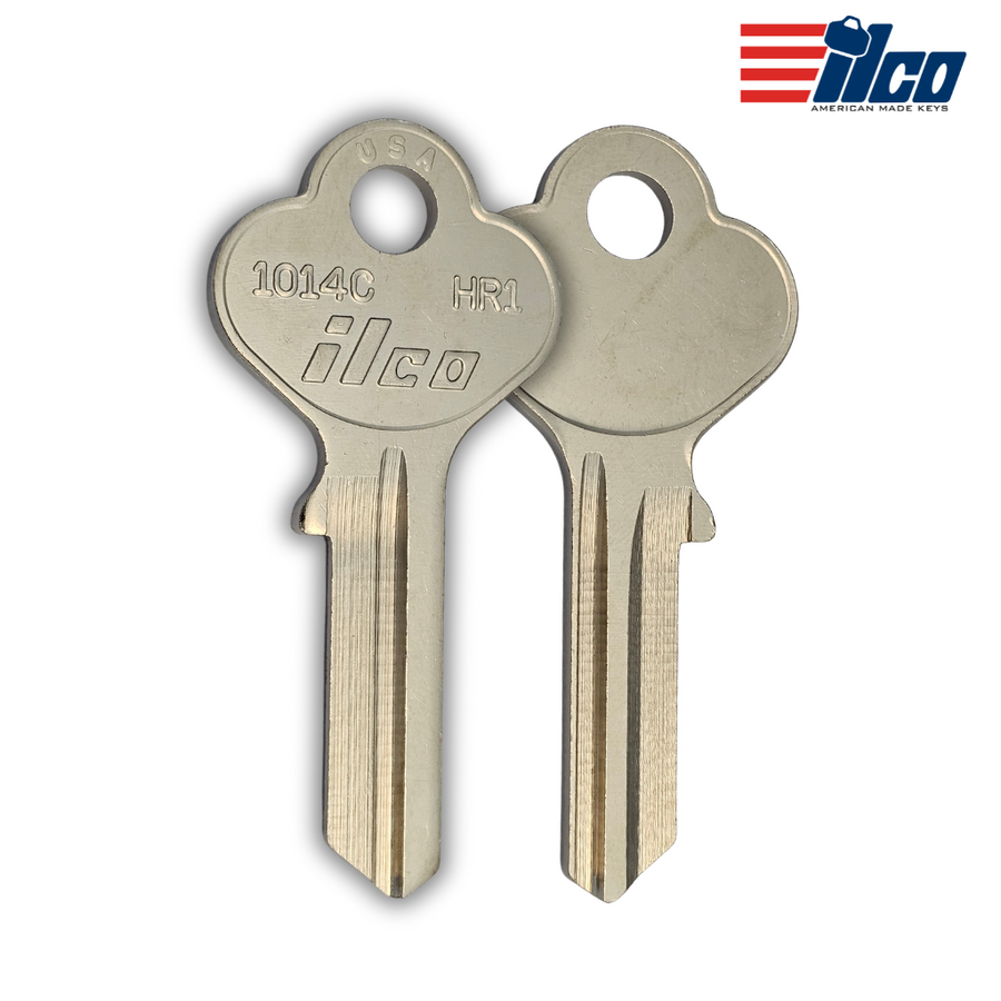 1014C HR1 Key Blanks, 10-Pack, Durable Replacement Keys for Locks