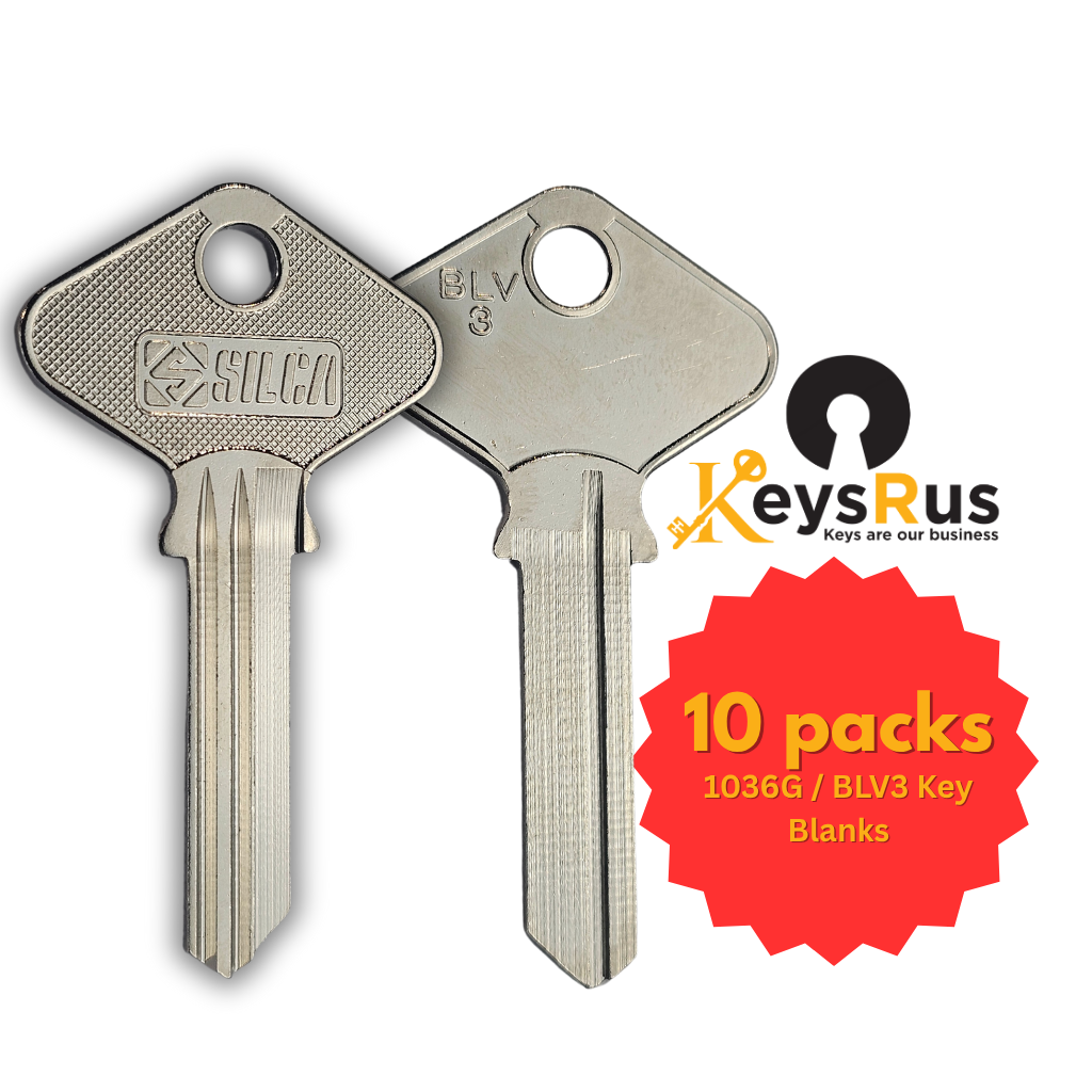 1036G / BLV3 Key Blank – 10-Pack – ILCO