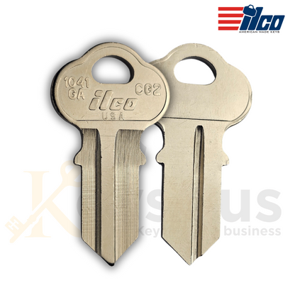 1041GA / CG2 Key Blank for Boat, Chicago, Evinrude, Harris, Johnson Outboard – 10/Pack