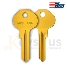 M20 | ILCO 1092-6000 Master High-Security Key Blank - 10 Pack