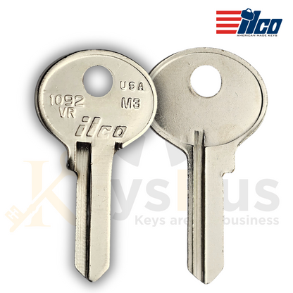 M3, ILCO 1092VR Master Key Blank - 10 Pack