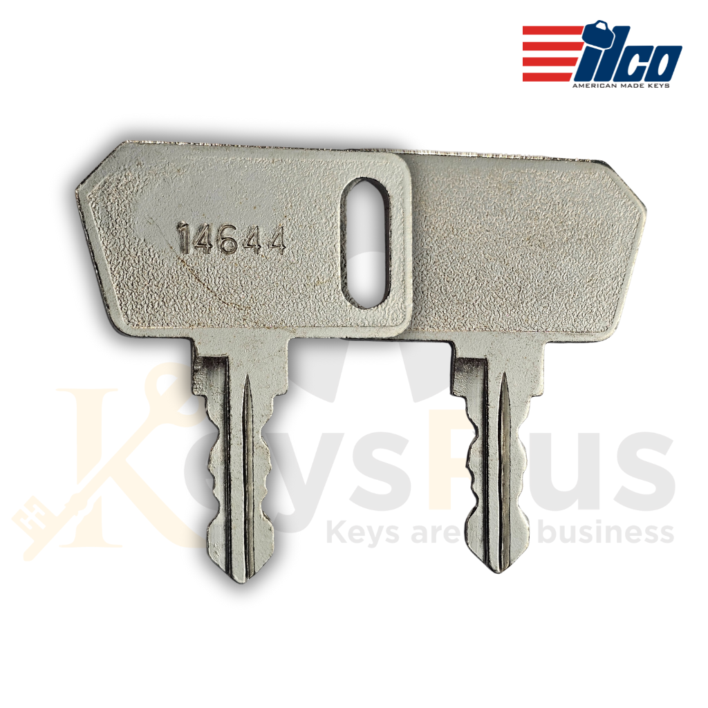 14644 Key Blanks, 10 pack, Fits Terex Articulated Trucks & Multiquip Equipment