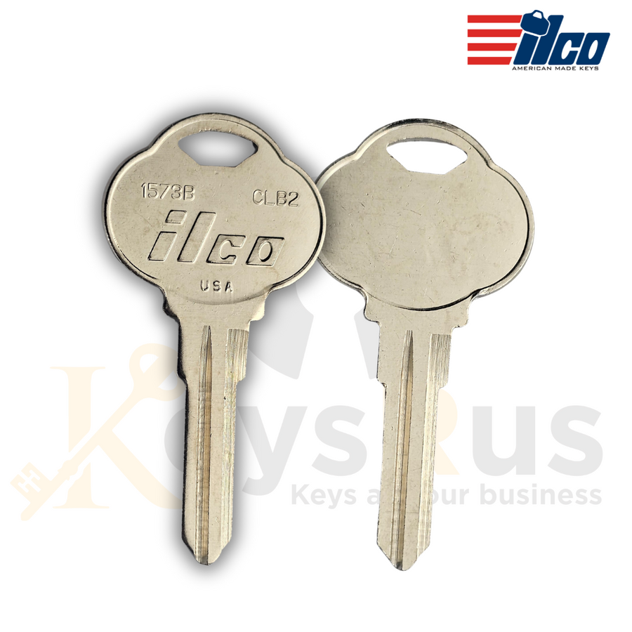 1573B / CLB2 Steering Wheel Lock Key Blank ILCO, 10 pack, Locksmith Key Blanks