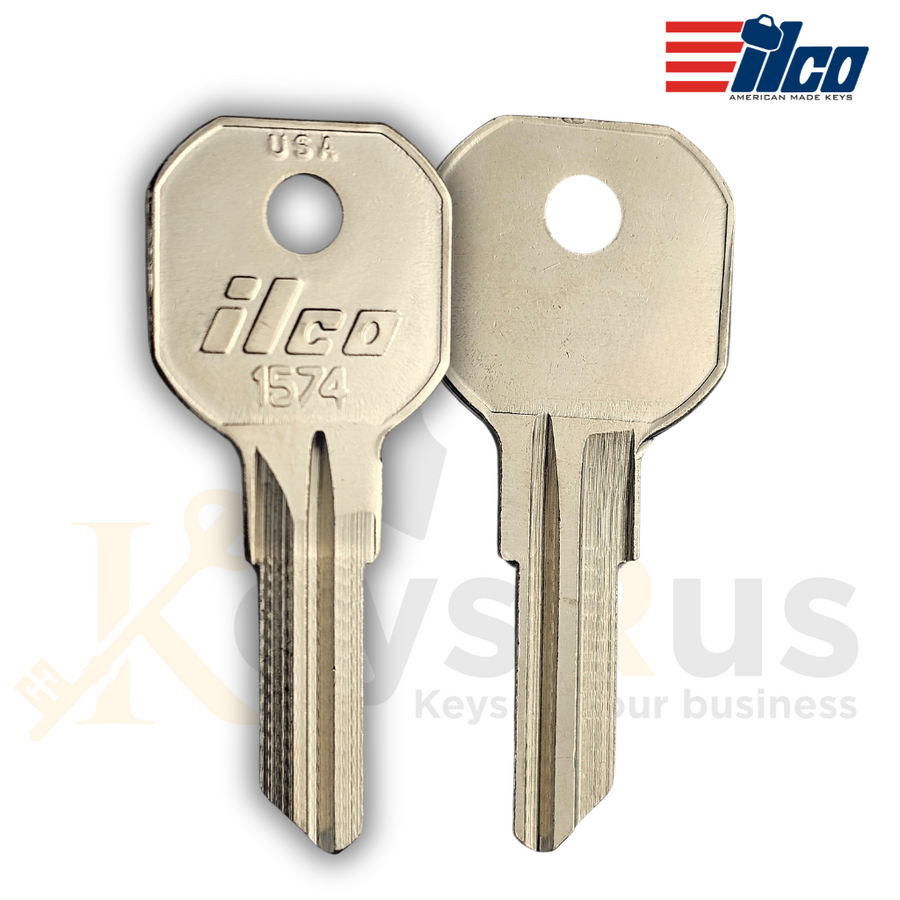1574 Key blanks for Construction & Equipment Keys 10 pack ILCO