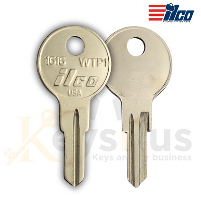 1616 / WTP1 Key Blanks for Storm Doors - 10/Pack - ILCO High-Quality Replacement Keys