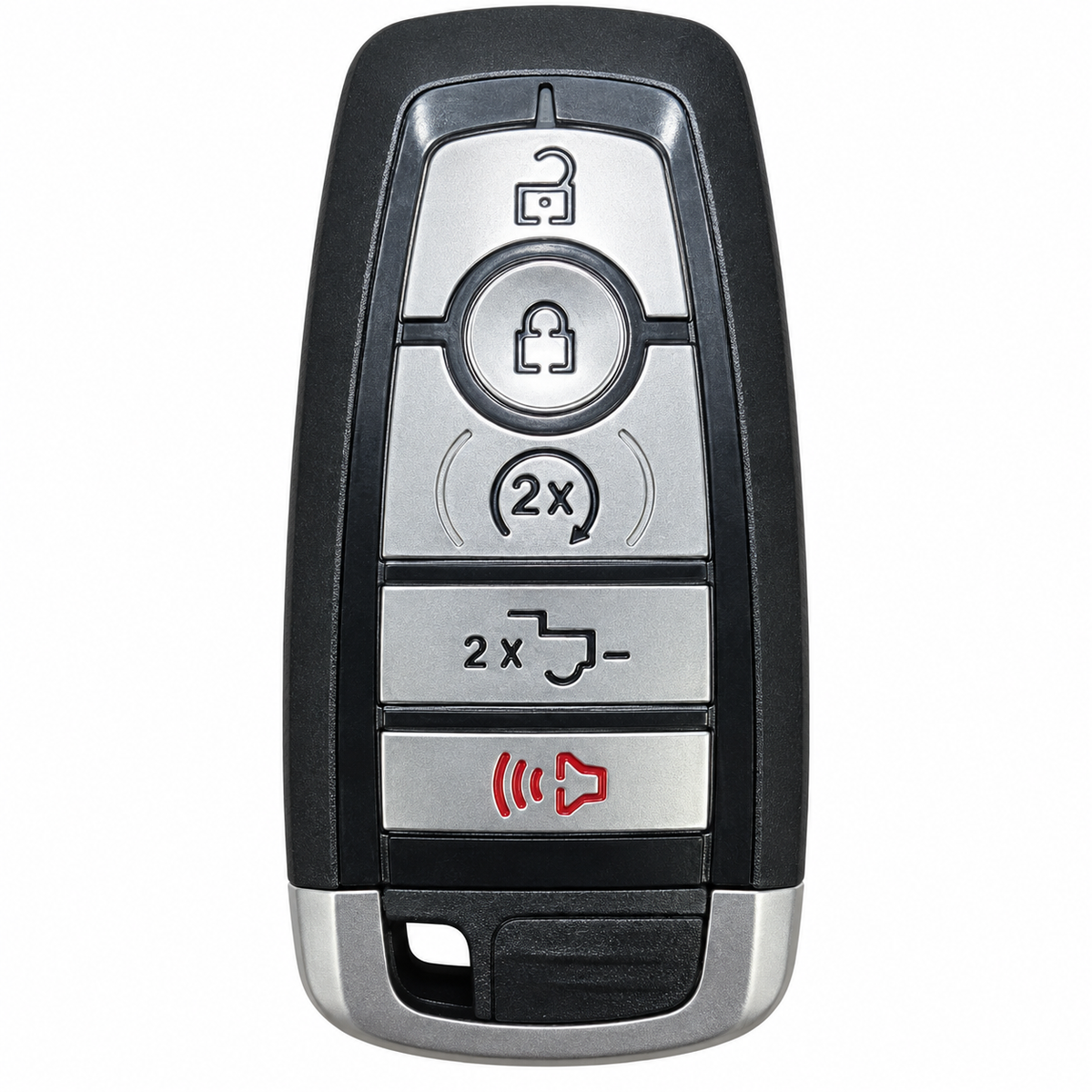 164-R8166 Ford 5-button smart key with correct pickup tailgate button