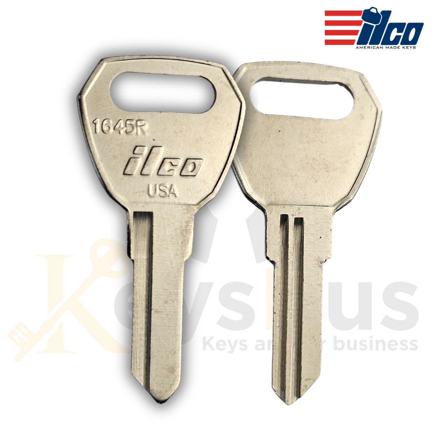 1645R Key Blank, 10 Pack, Fulton Hitch & Trailer Coupler Lock Blank