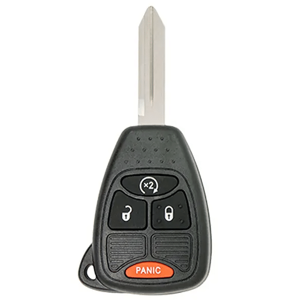2004–2018 Chrysler Dodge Jeep 4-button remote head key