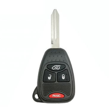 2005-2018 Chrysler 4-Button Remote Head Key / FCC ID: OHT692713AA, OHT692427AA (RHK-CHRY-4B1) aftermarket