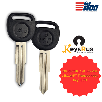 2008-2010 Saturn Vue / B114-PT Transponder Key ILCO