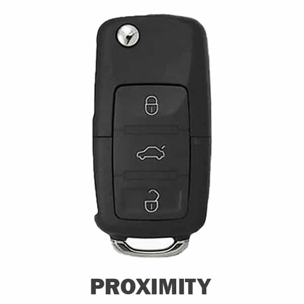 2004-2008 Volkswagen Touareg / 4-Button Flip Key w/ Smart Access / FCC ID: KR55WK45032 (Aftermarket)