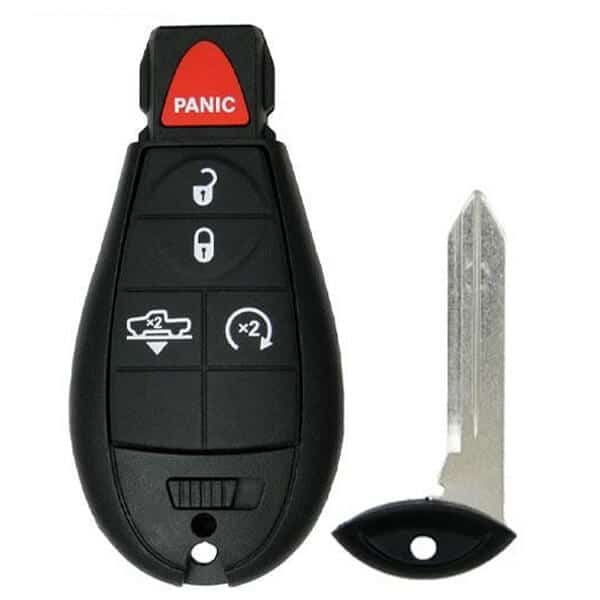 2013–2023 Dodge Ram / 5-Button Fobik Key / FCC ID: GQ4-53T (Aftermarket Replacement)