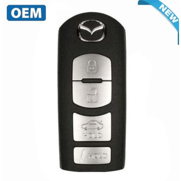 2014-2019 Mazda / 4-Button Smart Key / PN: GJY9-67-5DY / FCC ID: WAZSKE13D01 (OEM) 315 MHz