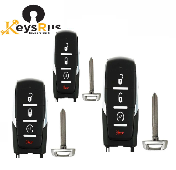2019-2025 Dodge Ram 1500 4-Button Smart Key – Aftermarket Replacement