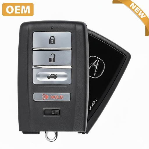 2021–2023 Acura TLX Smart Key Remote / 4-Button / FCC ID: KR5T21 / PN: 72147-TGV-A110 / 433 MHz / Driver 2 / Chip: ID47 (OEM)
