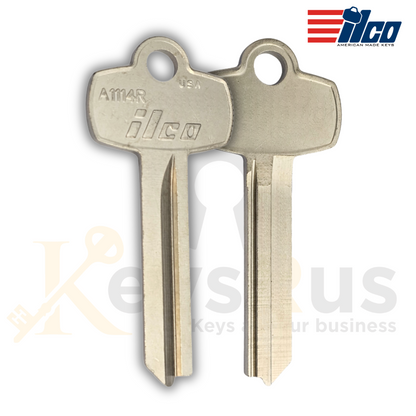 A1114R Key Blanks, R Section SFIC, 10-Pack, ILCO Compatible with Best Interchangeable Core Locks