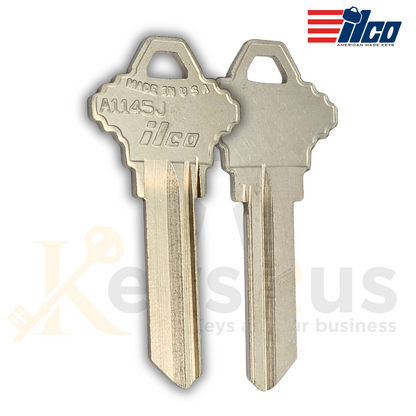 A1145J Key Blanks, 10-Pack, High-Quality Replacement Keys for Locks