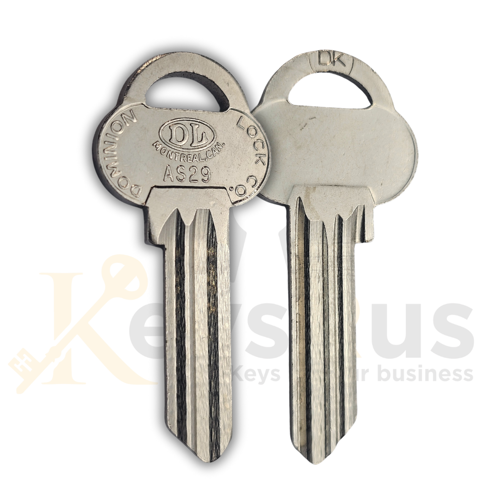 ASSA-Style High-Security Key Blanks: Ilco AS29, Silca ASS29, Orion A29GK, 10-Pack