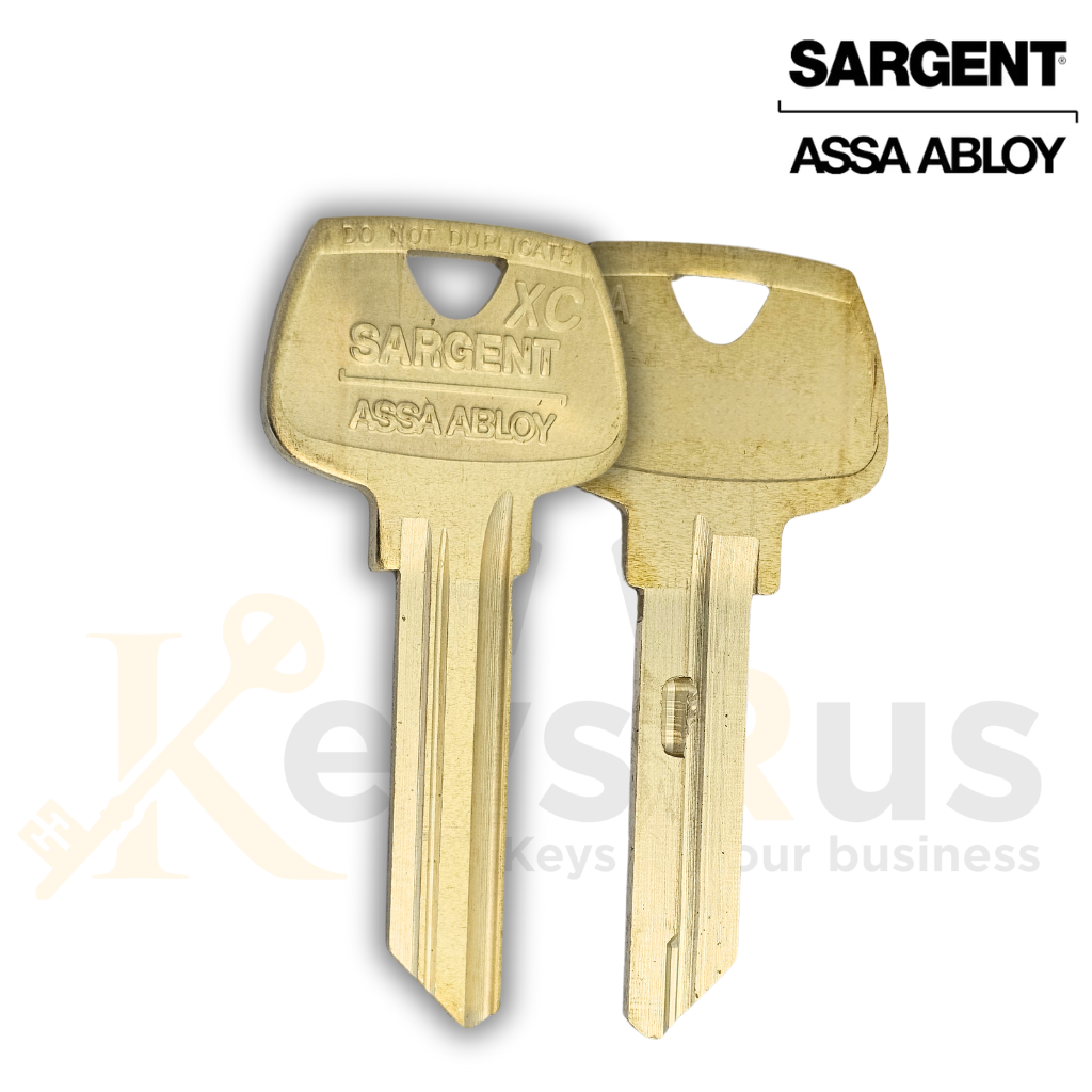 ASSA-LA-XC Sargent LA-XC LA Special High Security key Blank 6 Pin