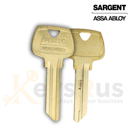 ASSA-LA-XC Sargent LA-XC LA Special High Security key Blank 6 Pin