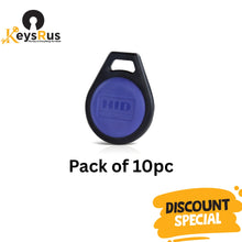 BLANK OEM HID ICLASS 13.56 MHz LEGACY 2K KEY FOB TAG | 10 pc