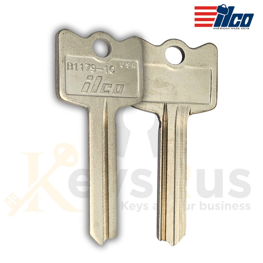 B1179-1C / CH1C Key Blanks, 10 Pack