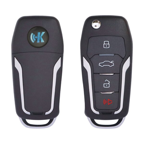 KEYDIY, Ford Style 4-Button Universal Flip Key Remote (KD-B12-4)