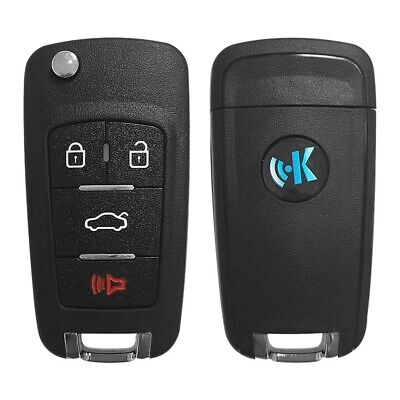 KEYDIY – Chevrolet Style 4-Button Universal Flip Key Remote (KD-NB18-4)