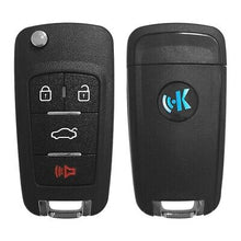 KEYDIY – Chevrolet Style 4-Button Universal Flip Key Remote (KD-NB18-4)