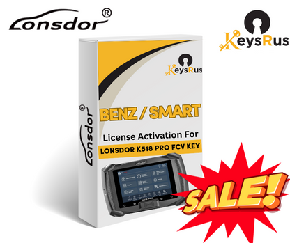 Lonsdor, BENZ / SMART License Activation for K518 Pro FCV Key Programmer