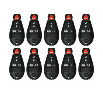 2013–2023 Dodge Ram / 5-Button Fobik Key / FCC ID: GQ4-53T (Aftermarket Replacement)