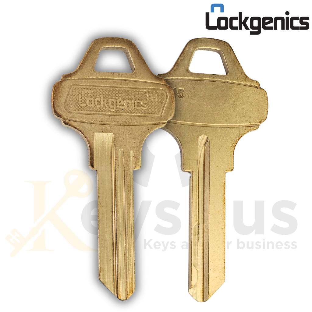 C145 LOCKGENICS Keyblank Everest | 10Pack | High-Quality Key Blanks