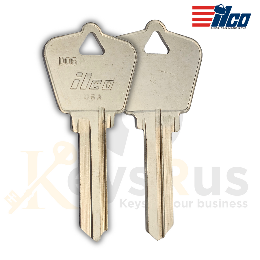 ILCO D06 Key Blank