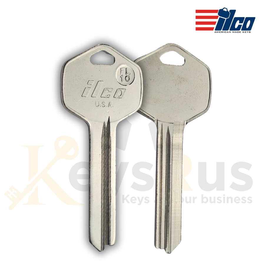 FL10 Key Blank 10 Pack, Lowe & Fletcher / Falcon Furniture & Mailbox Key