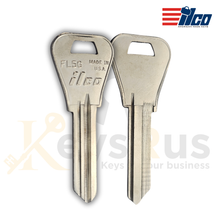 FL5G Key Blank  10 Pack for Padlock - Single Key ILCO