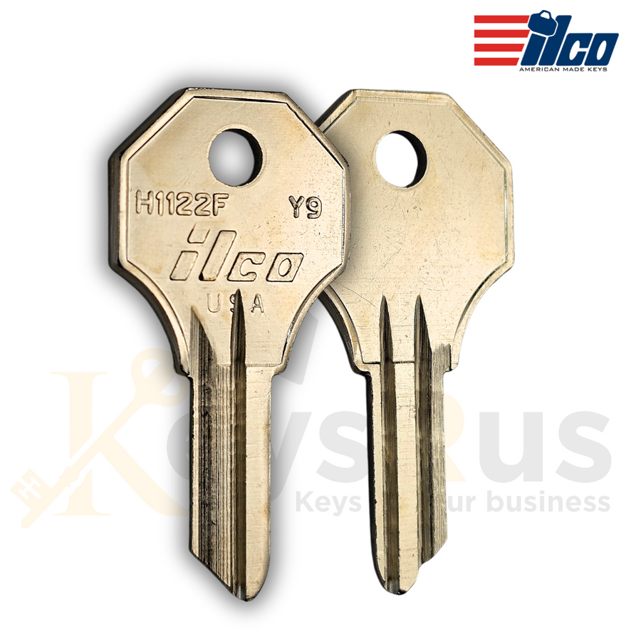 H1122F / Y9 YALE Key Blank, 10 pack