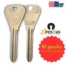 H70 / X231 Key Blanks – 10-Pack