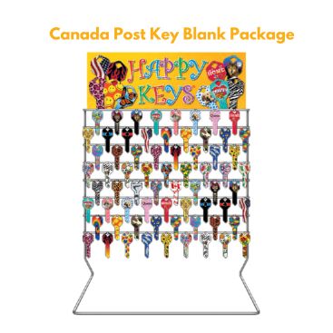 Canada Post Key Blank Package